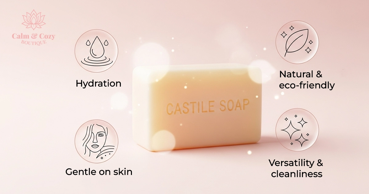 banner showing benefits of castile soap
